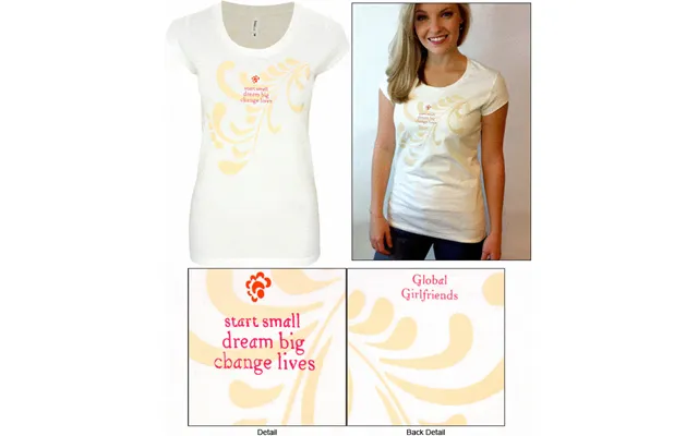 Start Small Dream Big Change Lives Swirl Tee - Xl