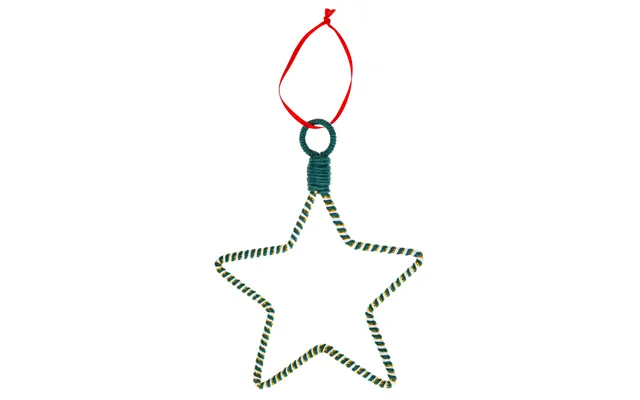 String-a-ling Star Ornament - Green