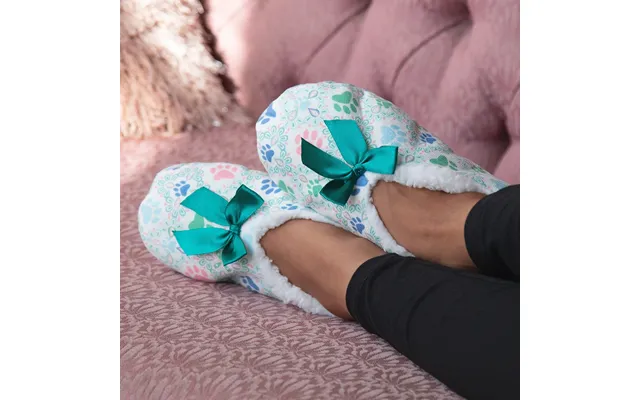 Super Cozy Pawsitively Adorable Paw Slippers - Pastel Paws