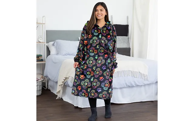 Super Cozy Premium Full Zip Oversized Blanket Hoodie - Decadent Paws