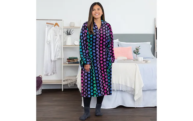 Super Cozy Premium Full Zip Oversized Blanket Hoodie - Rainbow Paws