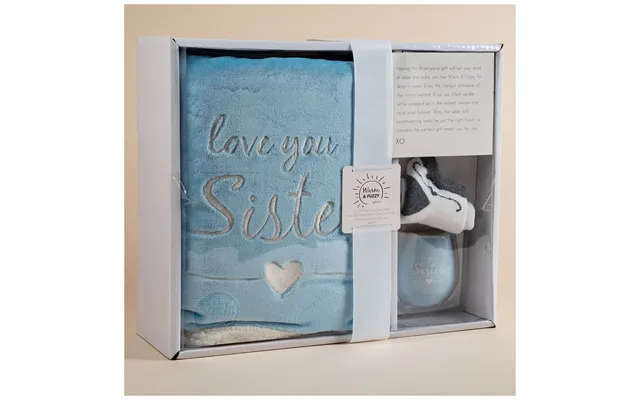 Sweet Sentiments Cozy Gift Set - Love You Sister