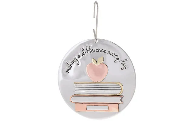 Teacher Appreciation Ornament - Apple