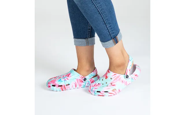 Tie-dye Air Balance Clogs - Pink Tie Dye