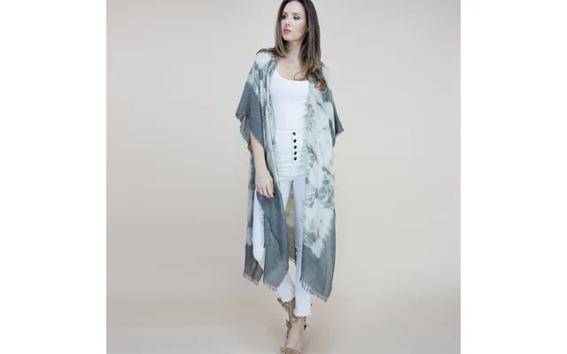 Tie-dye Kimono - Olive