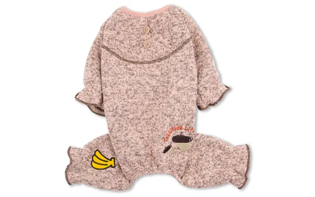 Touchdog Bark-zz Dog Thermal Pajamas - Large
