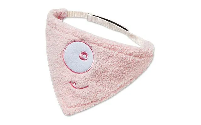 Touchdog Dizzy-eyed Dog Bandana & Scarf - Pink