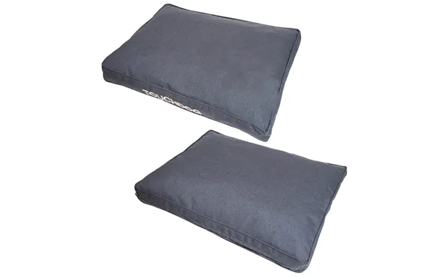 Touchdog Hushky Water-resistant Raised Dog Mat - Charcoal Grey