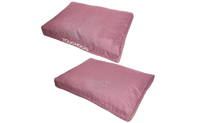 Touchdog Hushky Water-resistant Raised Dog Mat - Pink