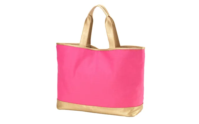 Viv&lou Hot Pink Cabana Tote