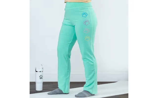 Walking Paw Yoga Pants With Zipper Pocket - L