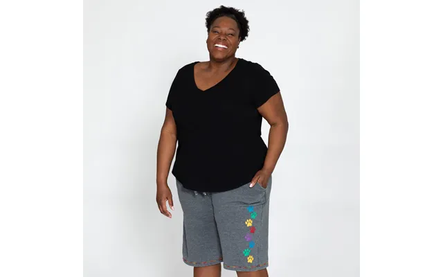 Walking Paws Burnout Board Shorts - Charcoal Gray