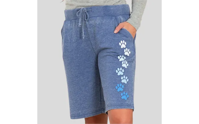 Walking Paws Burnout Board Shorts - Navy