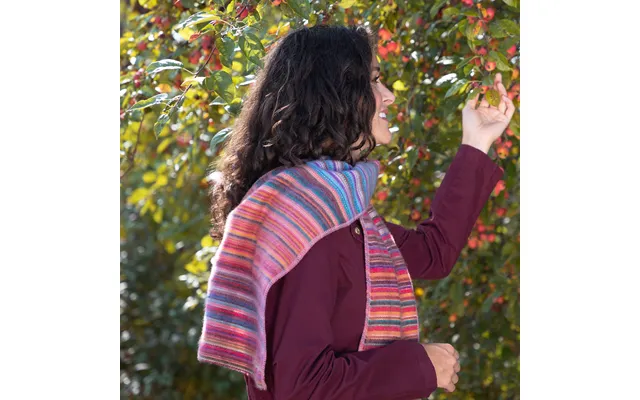 Warm & Cozy Alpaca Blend Hand-loomed Scarf - Pink