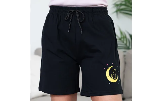 Women's Pawsitively Adorable Casual Shorts 100% Cotton - Dog Moon