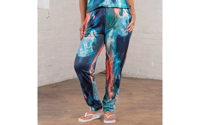 Women's Tie-dye Loungewear Separates - Pants