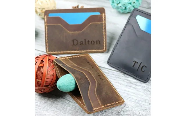15 Pcs Bulk Leather Card Holder - Real Leather product image