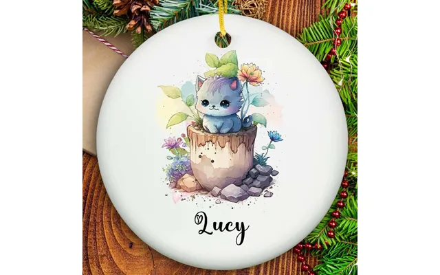 Cat Loss Ornament - Ceramic