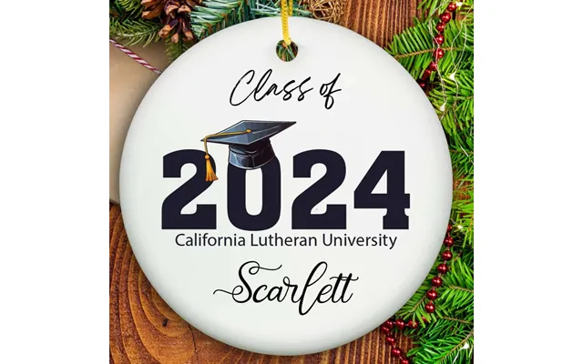 Class Of Christmas Ornament - Ceramic