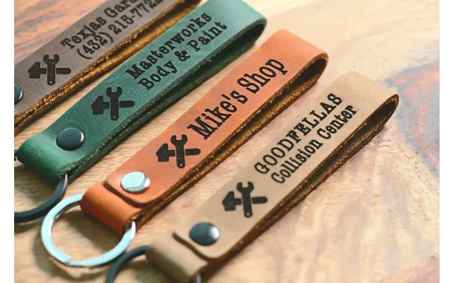 Slim Business Owner Keychain - Personalized Plumber Keychain