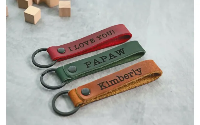 Slim Personalized Dad Keychain - New Dad Gift