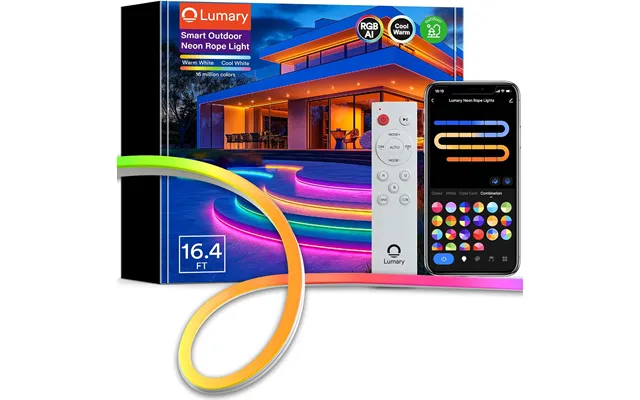 Lumary Led Neon Rope Lights - 5m 16.4ft