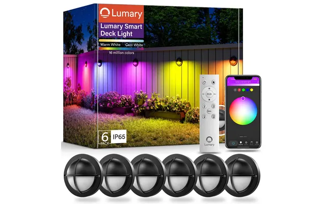 Lumary Smart Led Deck Lights 6pack