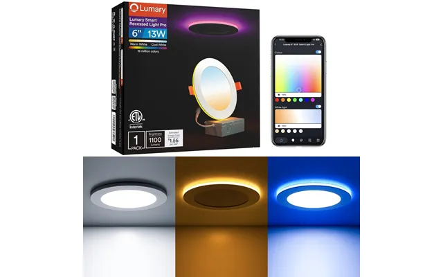 Lumary Smart Recessed Light Pro 6 Inch - 1 Pcs