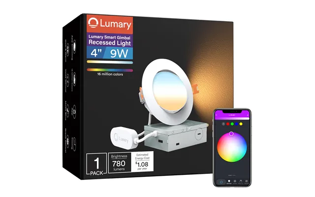 Lumary Smart Rgb Gimbal Light Max - 4inch 1 Pcs