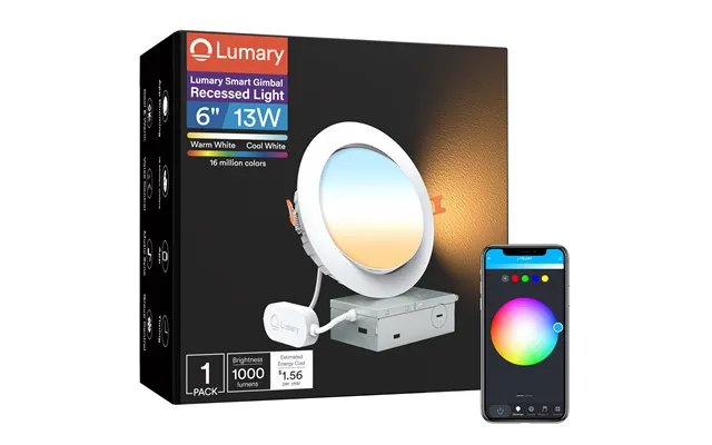 Lumary Smart Rgb Gimbal Light Max - 6inch 1 Pcs