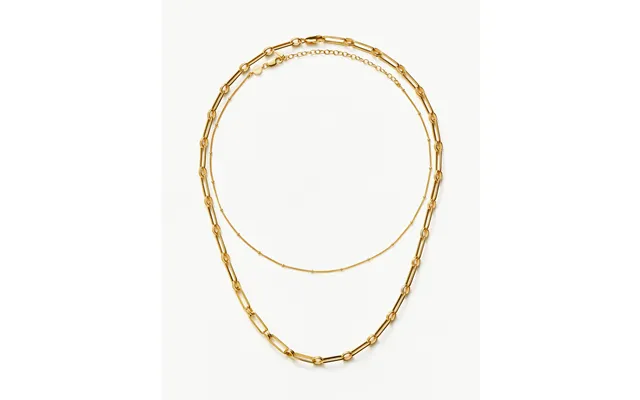 Aegis Chain Choker Necklace Set 18k Gold Vermeil product image