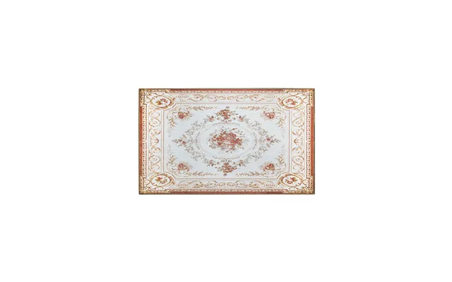 Aubusson Beige Washable Rug