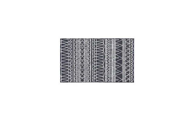Chelsea Tribal Aztec Dark Grey Washable Rug