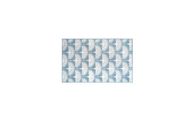Flock Colfax Blue Washable Rug