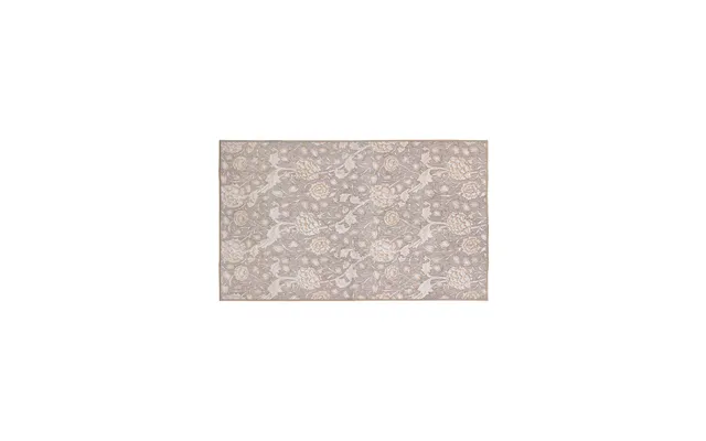 Kalini Floral Natural Washable Rug