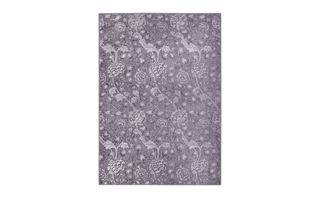 Kalini Floral Woodland Brown Washable Rug