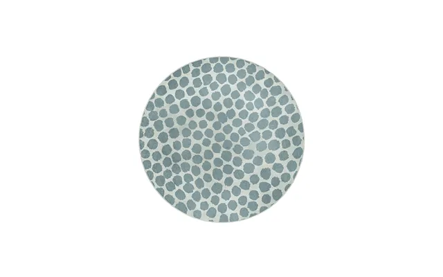Puff Dotty Lake Blue Washable Rug product image