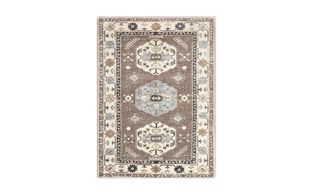 Shary Coffee Brown Washable Rug