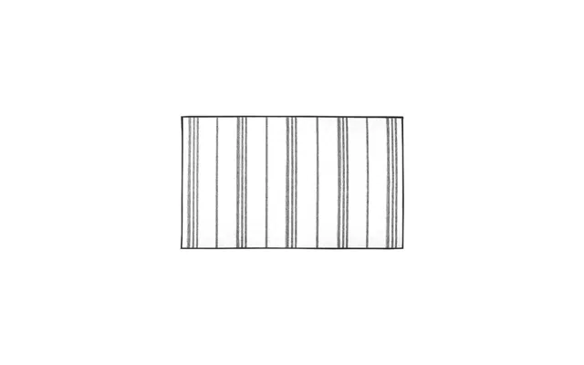Stripe Grey Washable Rug