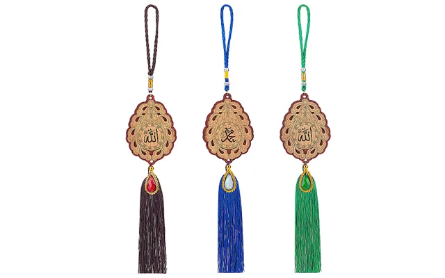 3pcs 3 Colors Polyester Tassel Pendant Decorations
