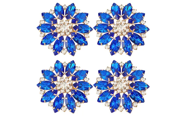 4pcs Alloy Rhinestone Shank Buttons product image