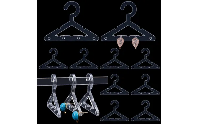 50pcs Mini Acrylic Hangers For Earring Display