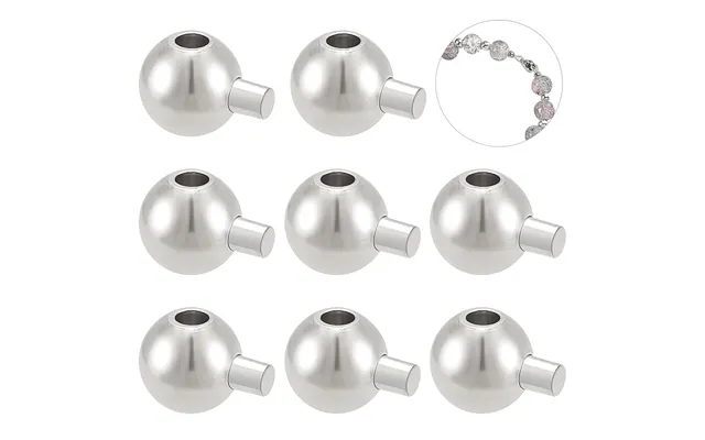 8pcs Sterling Silver Crimp Beads product image