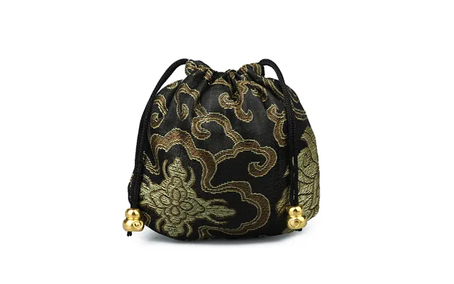 Chinese Style Stain Brocade Jewelry Packing Pouches