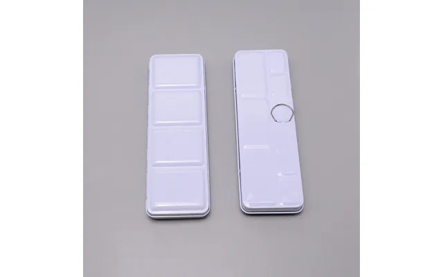 Iron Empty Watercolor Tin Box Palette Paint Case