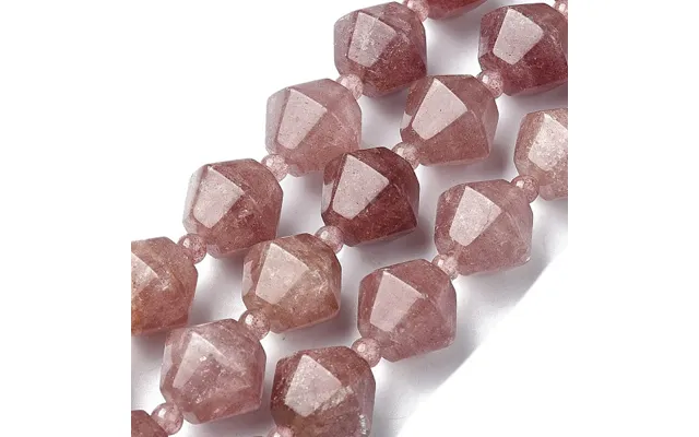 Natural Strawberry Quartz Beads Strands product image