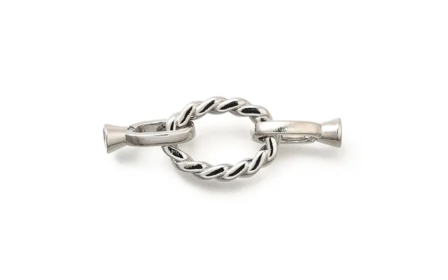 Oval Rack Plating Brass Fold Over Clasps product image