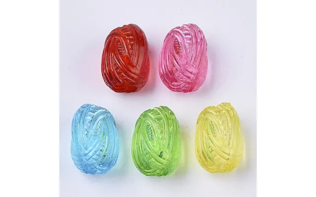 Transparent Acrylic European Beads