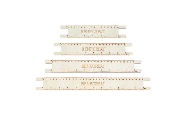 Wood Braided Cord Measure Rulers