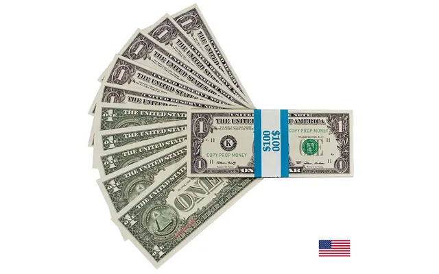 1 United States New Series Full Print Premier Prop Money Stack product image